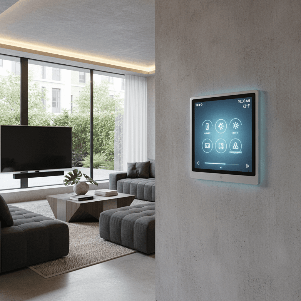 Centralize your home security with our Smart Control Panel
