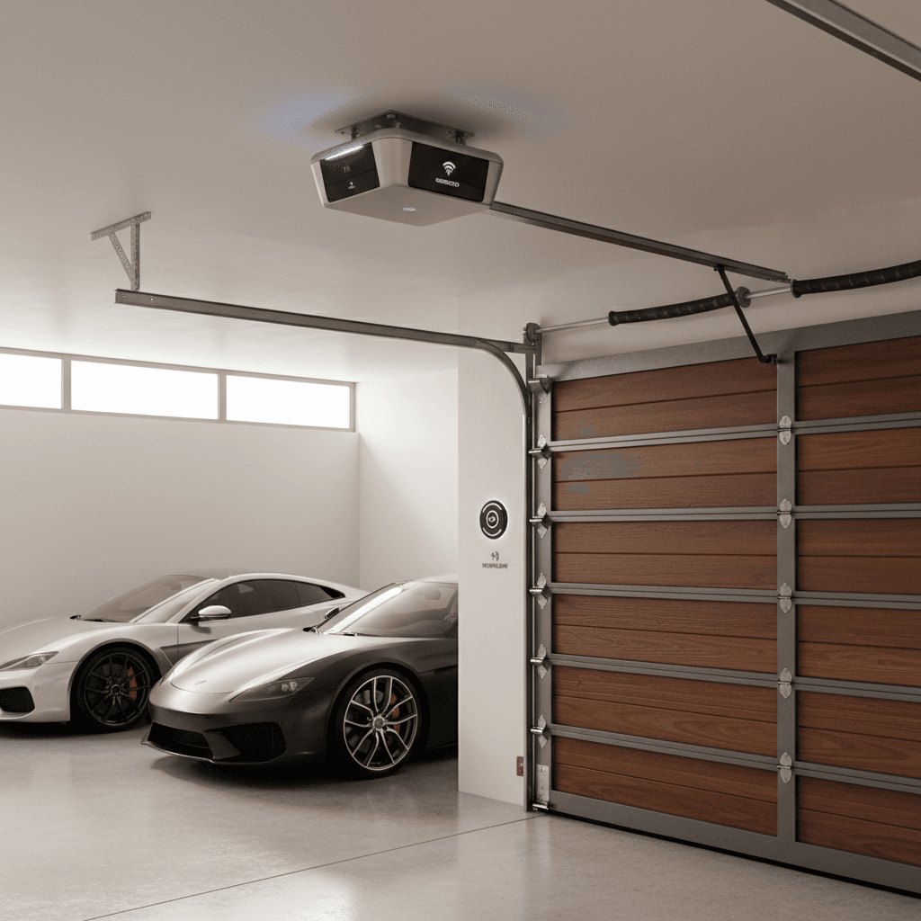 Convenience and security with our Smart Garage Door